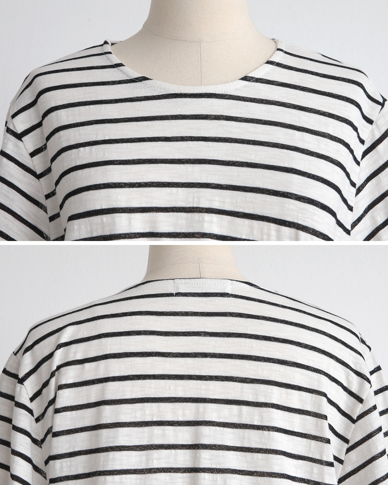 2TYPEストラップヘムTシャツ・全2色 | DHOLIC PLUS | 詳細画像22