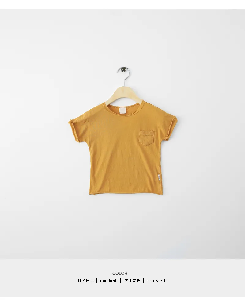 [2~5歳]5COLORSワンポケットTシャツ・全5色 | 詳細画像11