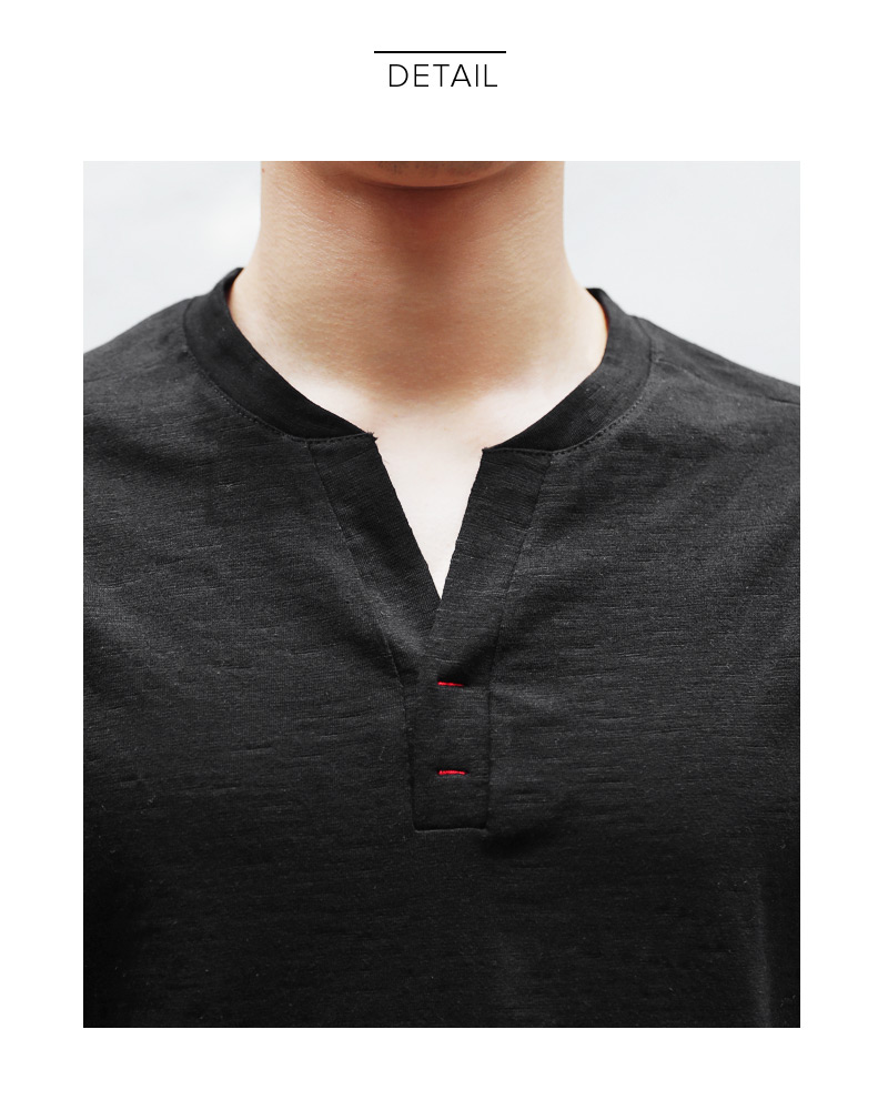 レッドステッチスリットネックTシャツ・全3色 | 詳細画像19
