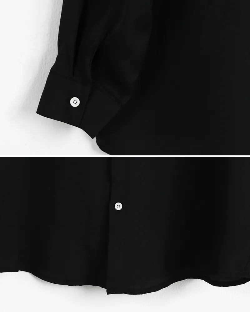 バンドカラーワンポケットシャツ・全2色 | 詳細画像23