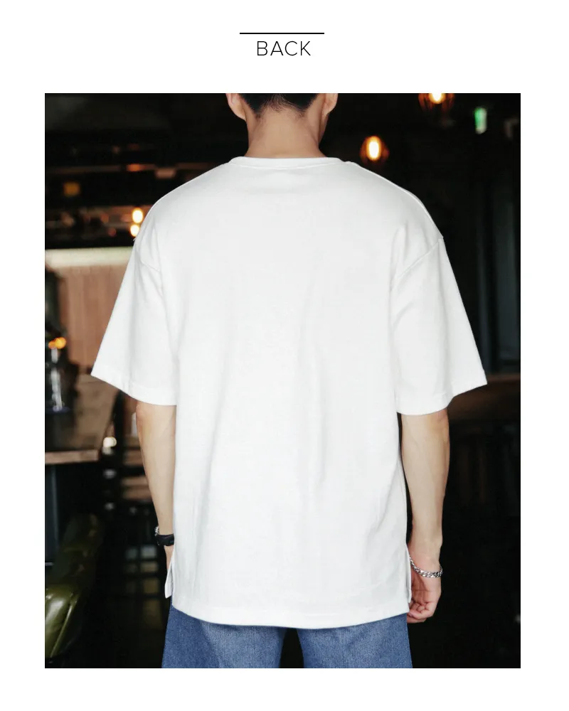 プラント刺繍ラウンドネックTシャツ・全3色 | 詳細画像15
