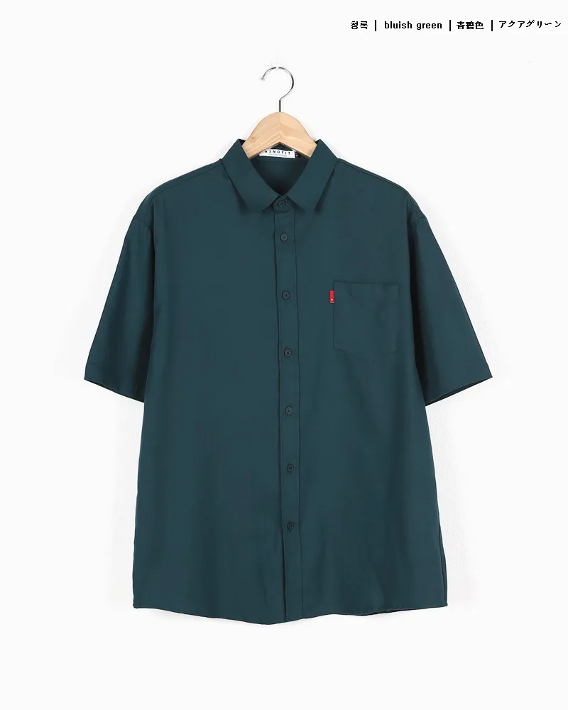 レッドタグワンポケットハーフスリーブシャツ・全5色 | 詳細画像18