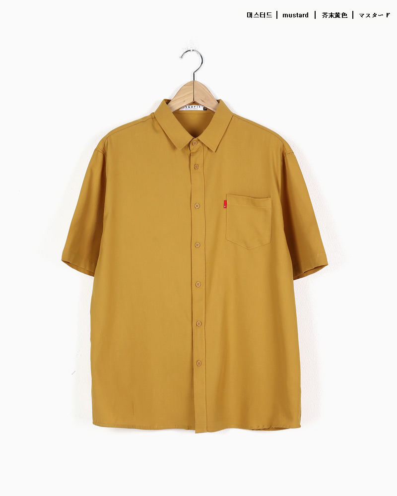 レッドタグワンポケットハーフスリーブシャツ・全5色 | 詳細画像20
