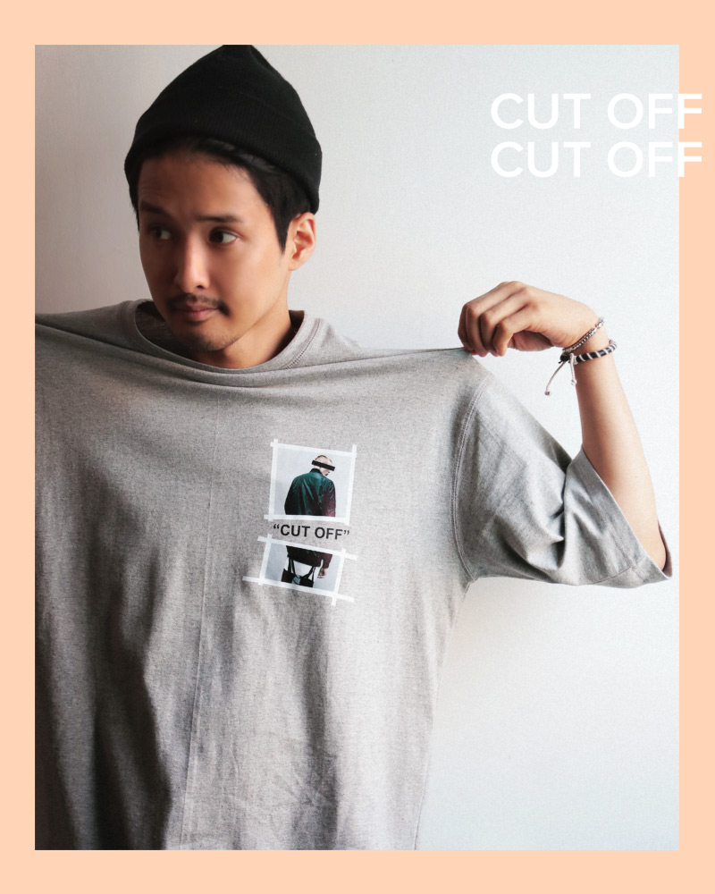 オーバーフィット”CUT OFF”Tシャツ・全3色 | 詳細画像9