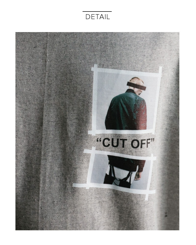 オーバーフィット”CUT OFF”Tシャツ・全3色 | 詳細画像17