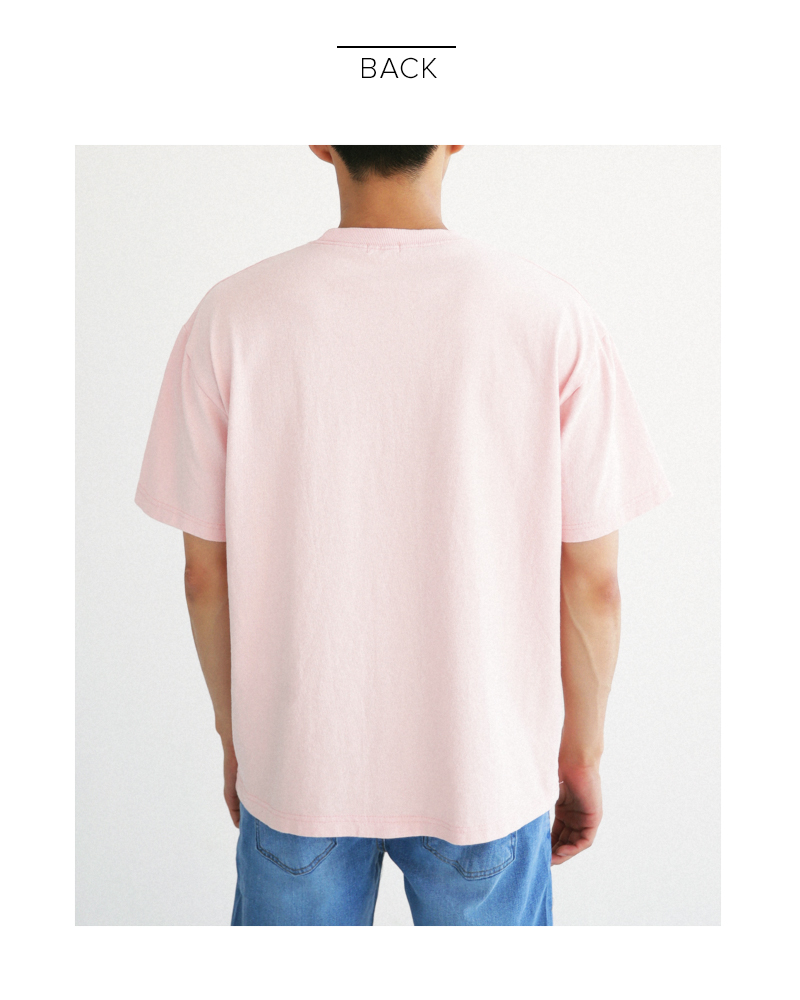 5TYPEプラネット刺繍ラウンドネックTシャツ・全5色 | 詳細画像19