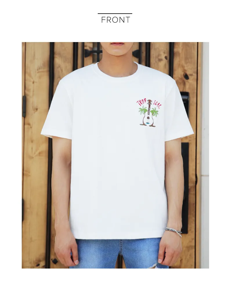 TROPICALロゴ刺繍ショートスリーブTシャツ・全3色 | 詳細画像11