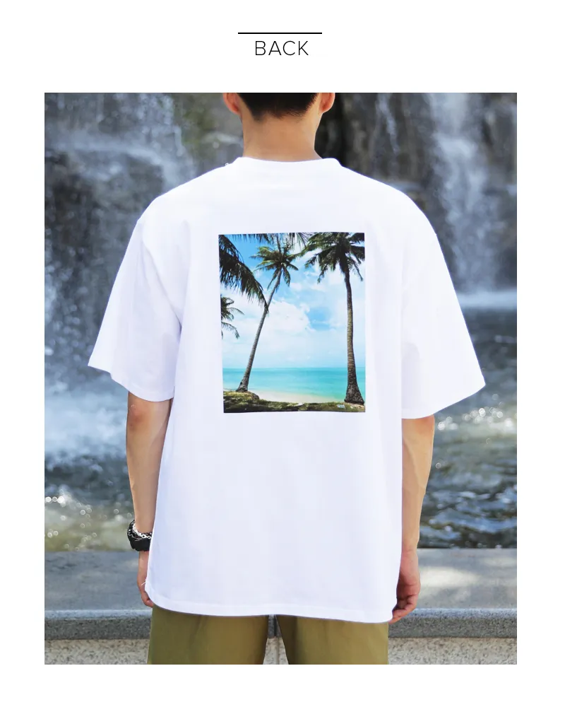 バックプリントWAIKIKI刺繍Tシャツ・全4色 | 詳細画像16