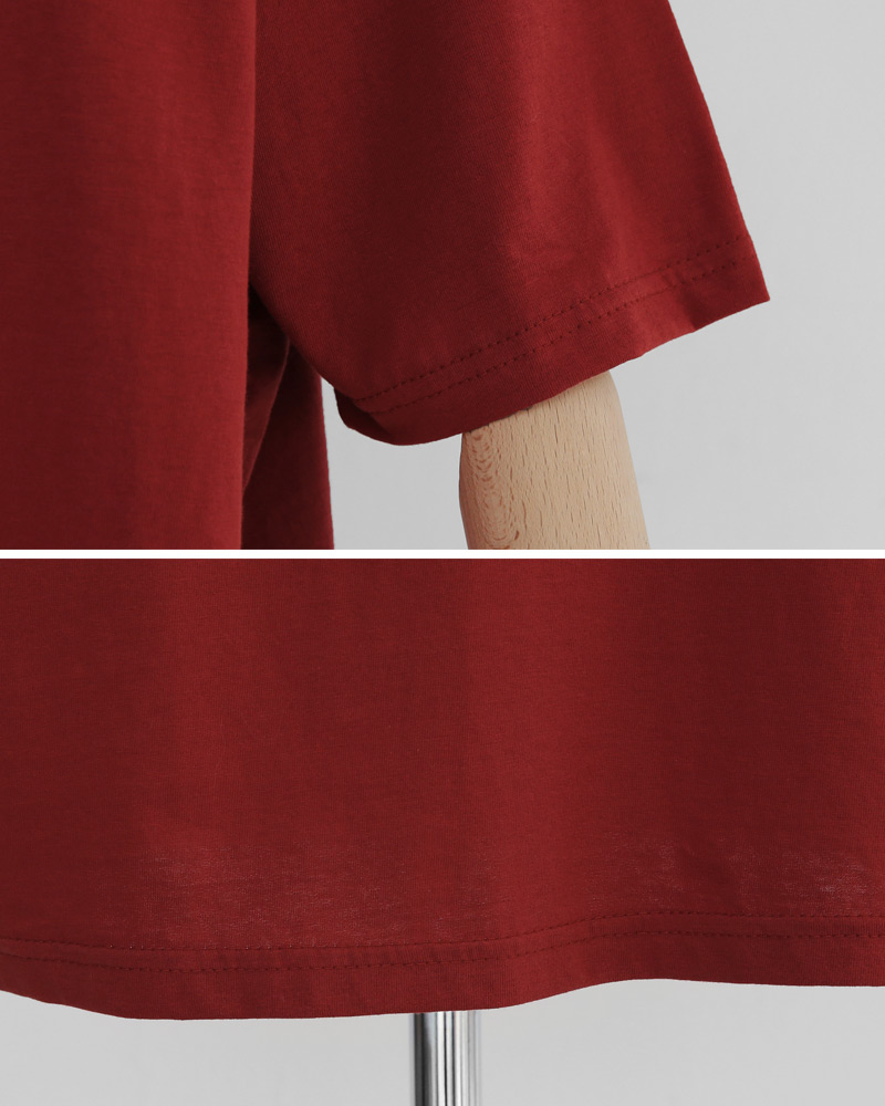 レタリング刺繍ショートスリーブTシャツ・全3色 | DHOLIC | 詳細画像24