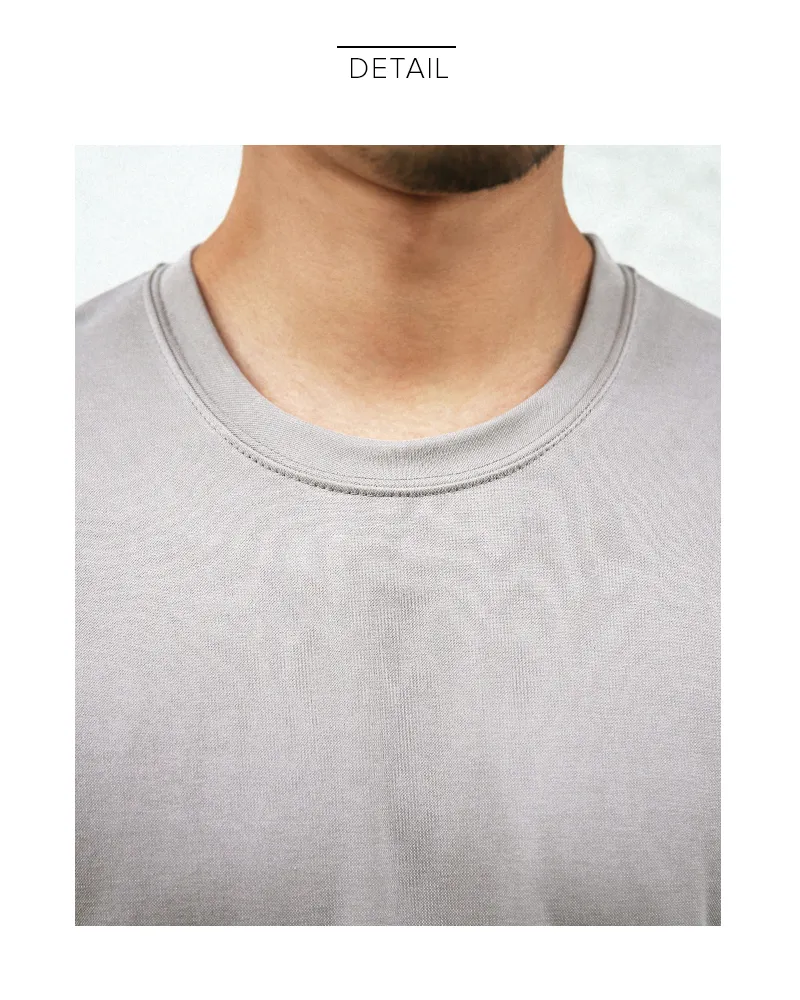 ラウンドネックシルキー半袖Tシャツ・全6色 | 詳細画像15