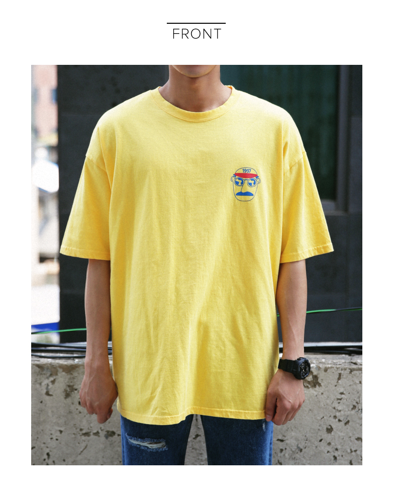 オーバーサイズイラストワンポイントTシャツ・全4色 | 詳細画像19