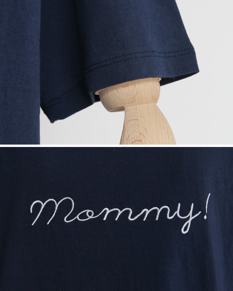 mommy!刺繍ショートスリーブTシャツ・全4色 | DHOLIC | 詳細画像24