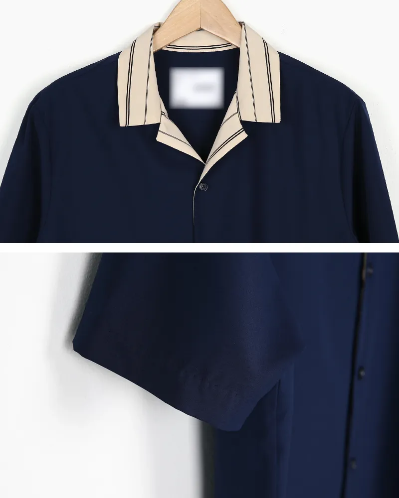 ストライプオープンカラー半袖シャツ・全3色 | 詳細画像22