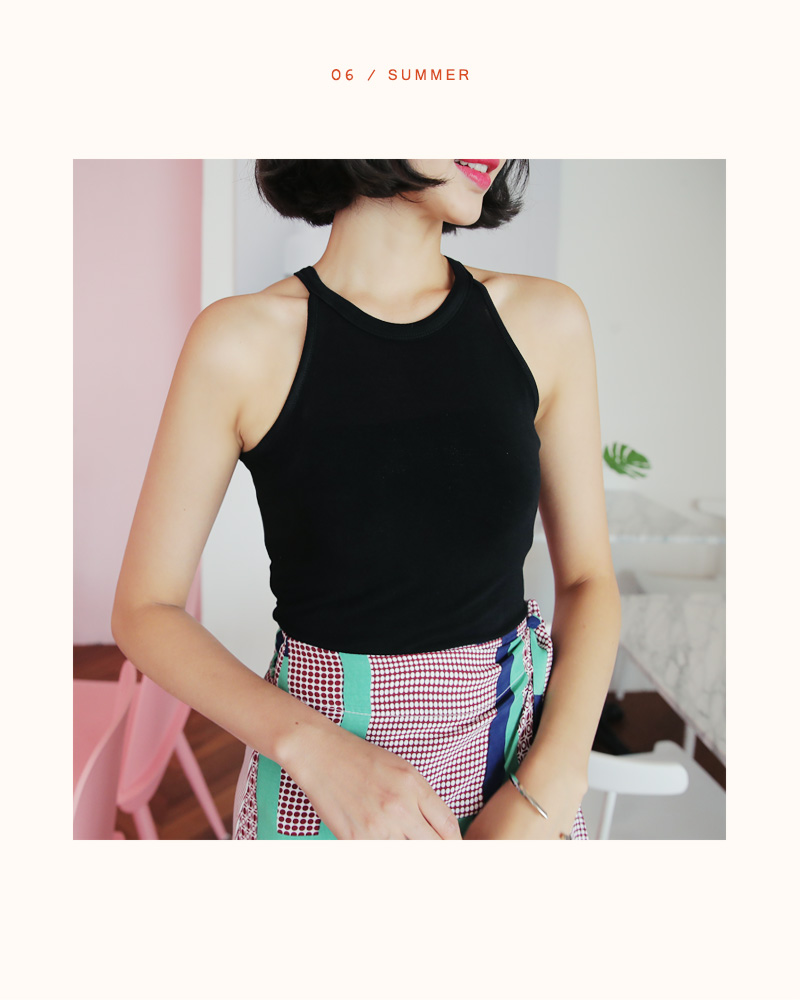 パターンカラーラインラップスカート・全2色 | DHOLIC | 詳細画像3