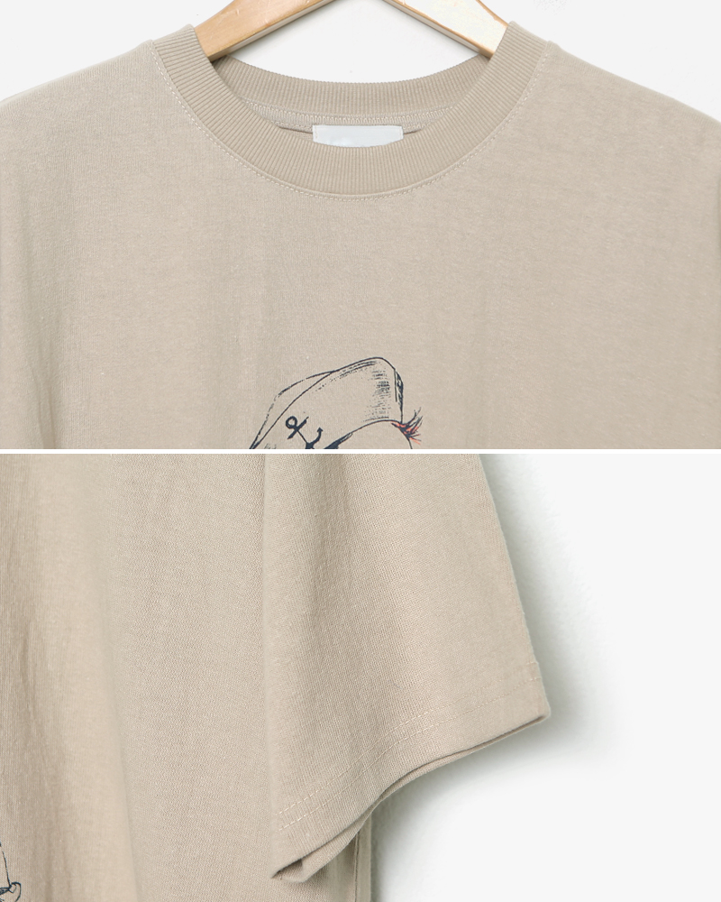 [YOLO]プリントコットンTシャツ・全3色 | 詳細画像20