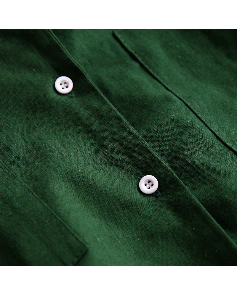 ダブルポケットオープンカラーシャツ・全5色 | DHOLIC | 詳細画像27