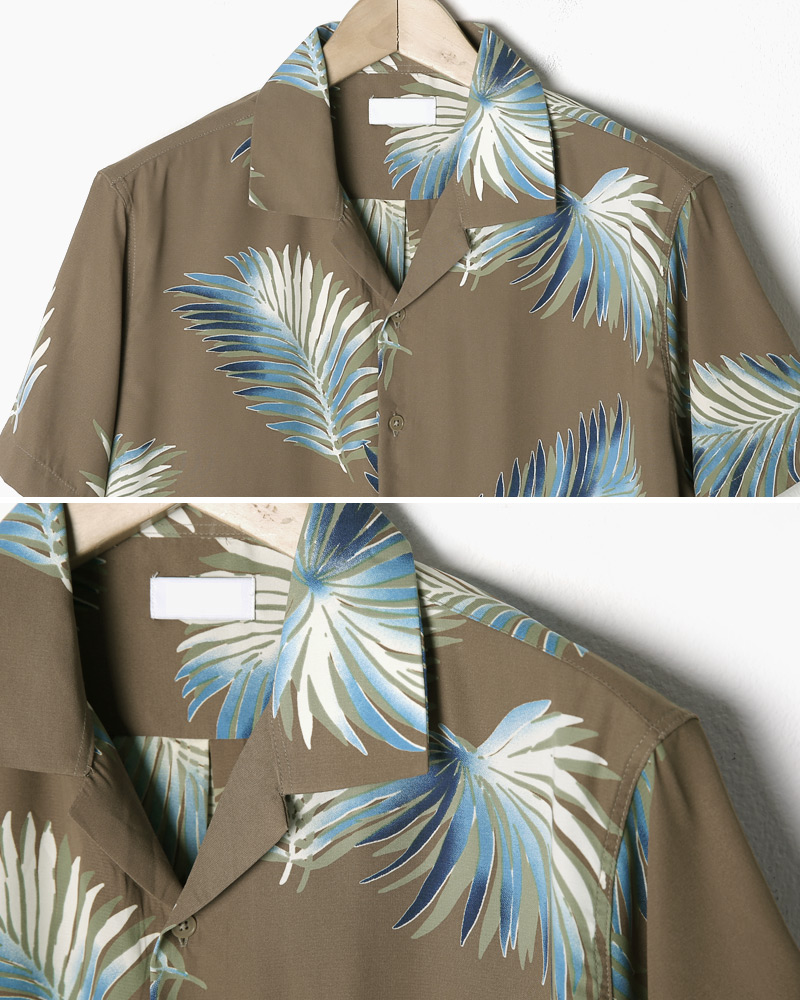 シルキーハワイアンオープンカラーシャツ・全2色 | 詳細画像26