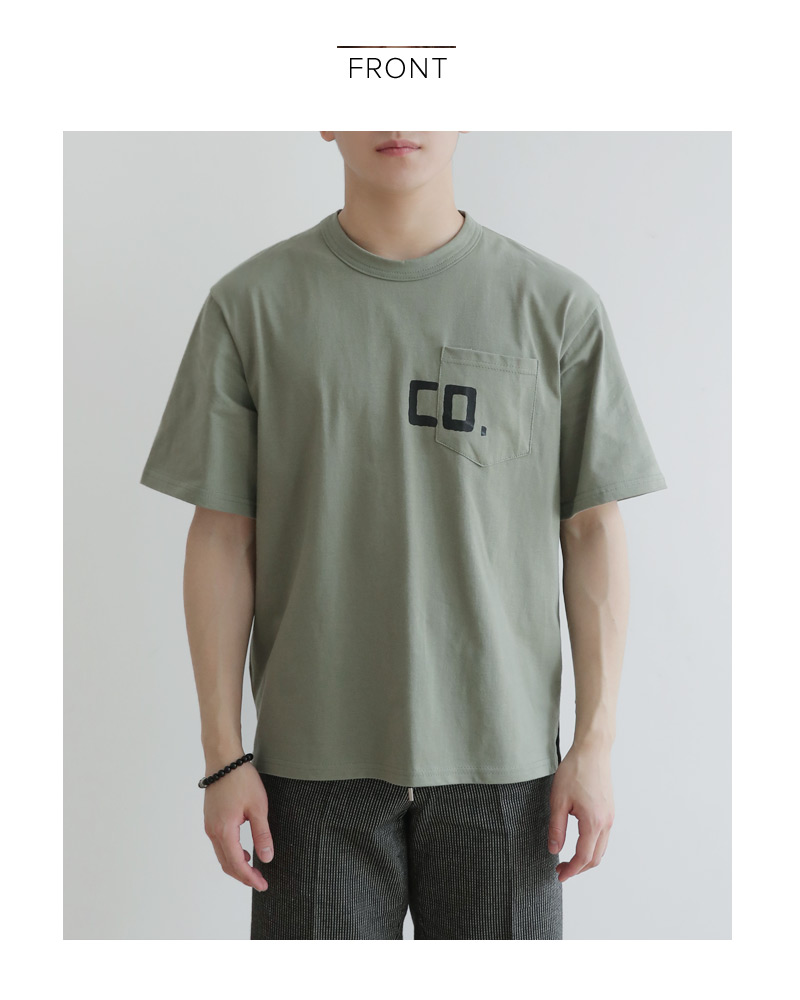CO.ロゴワンポケットTシャツ・全4色 | 詳細画像15