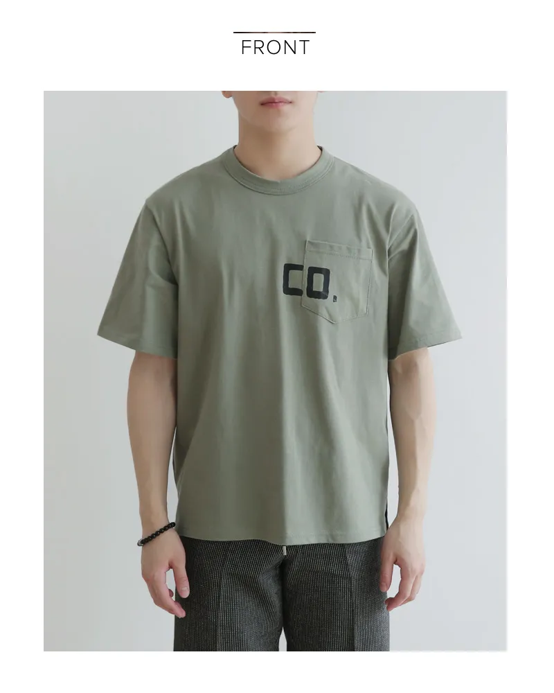 CO.ロゴワンポケットTシャツ・全4色 | 詳細画像15