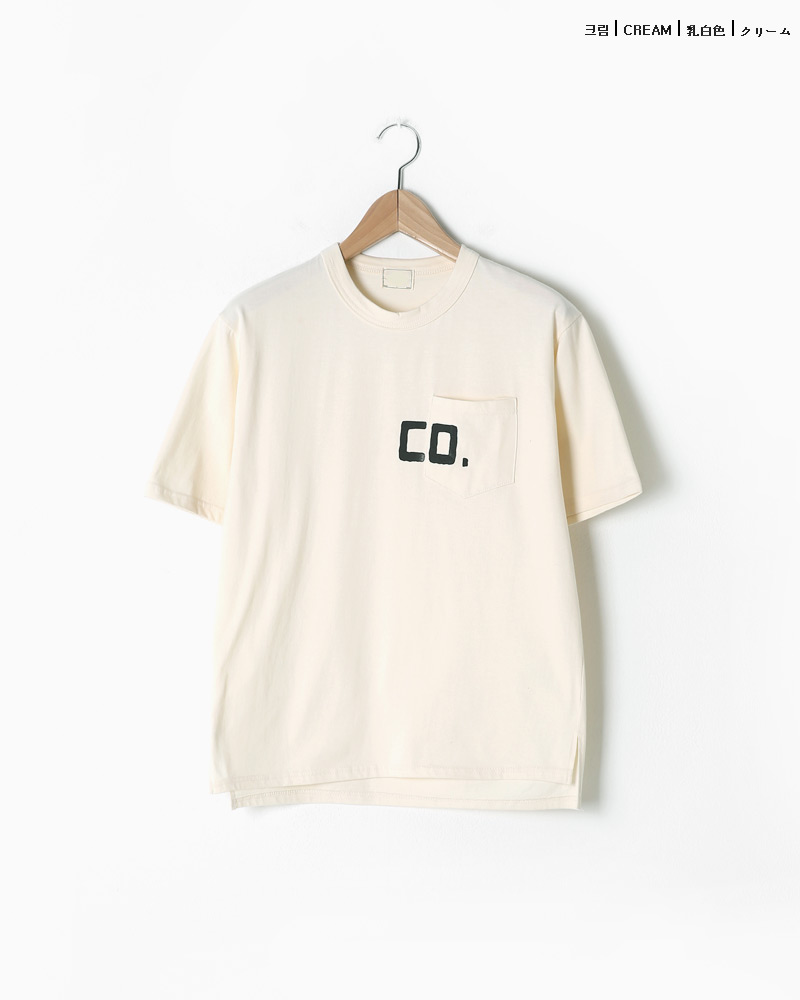 CO.ロゴワンポケットTシャツ・全4色 | 詳細画像18