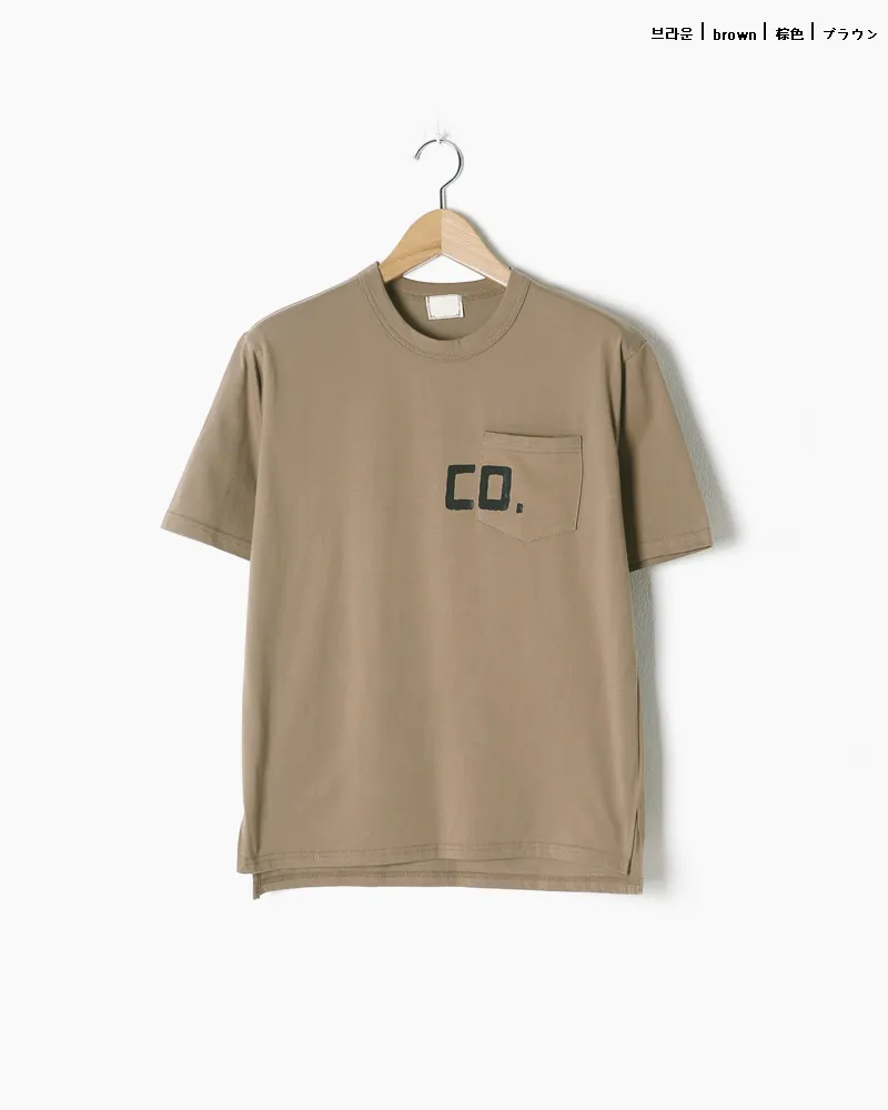 CO.ロゴワンポケットTシャツ・全4色 | 詳細画像20