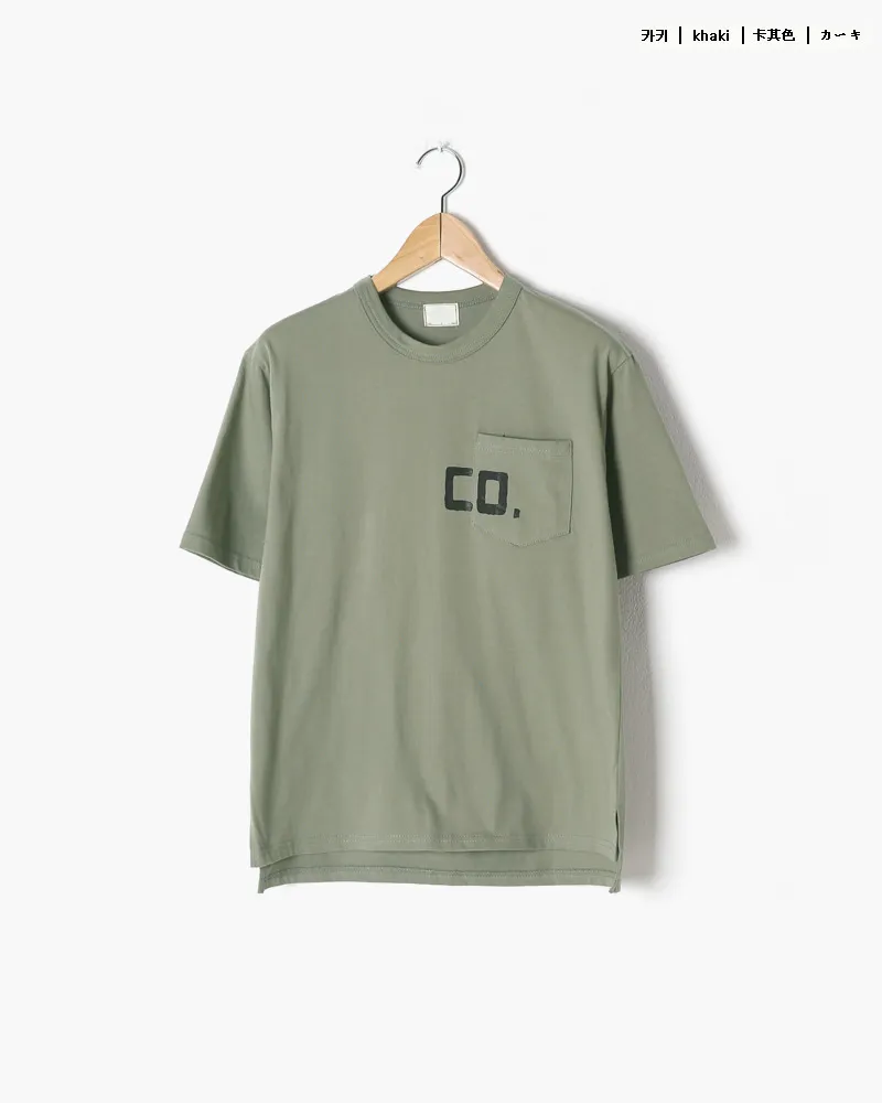 CO.ロゴワンポケットTシャツ・全4色 | 詳細画像21