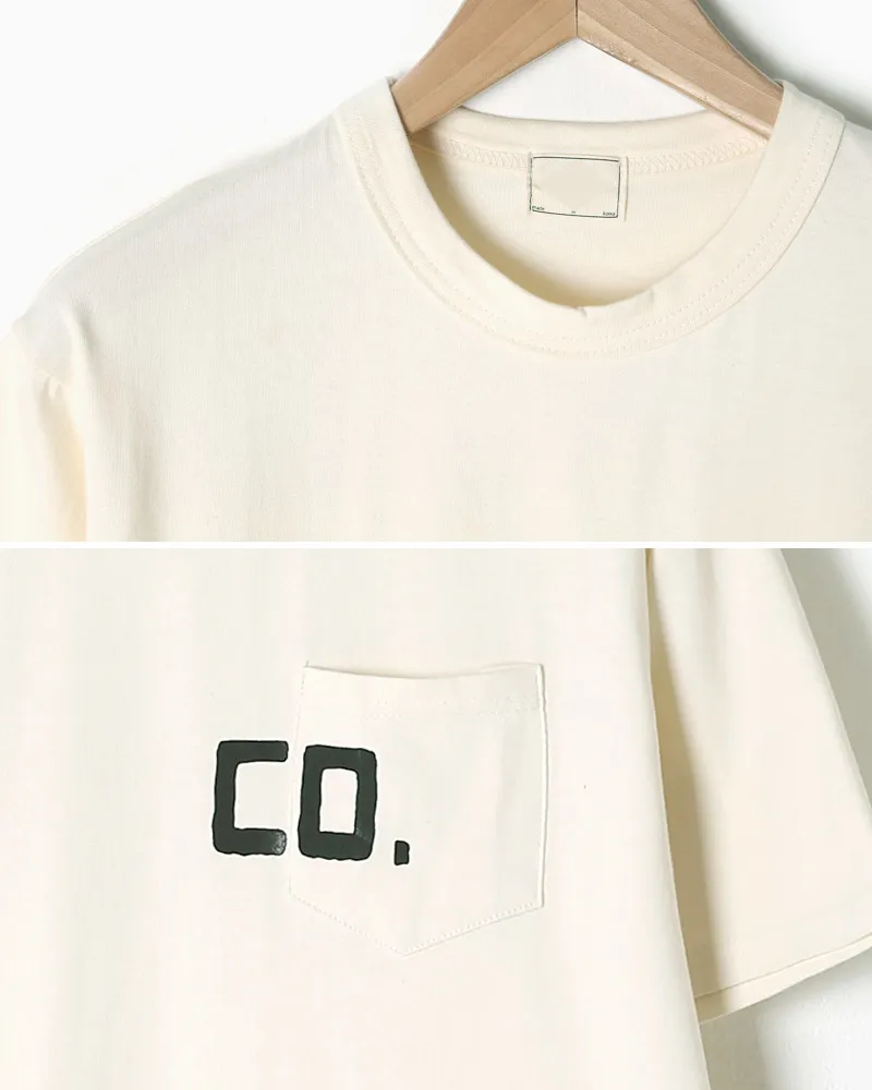 CO.ロゴワンポケットTシャツ・全4色 | 詳細画像23