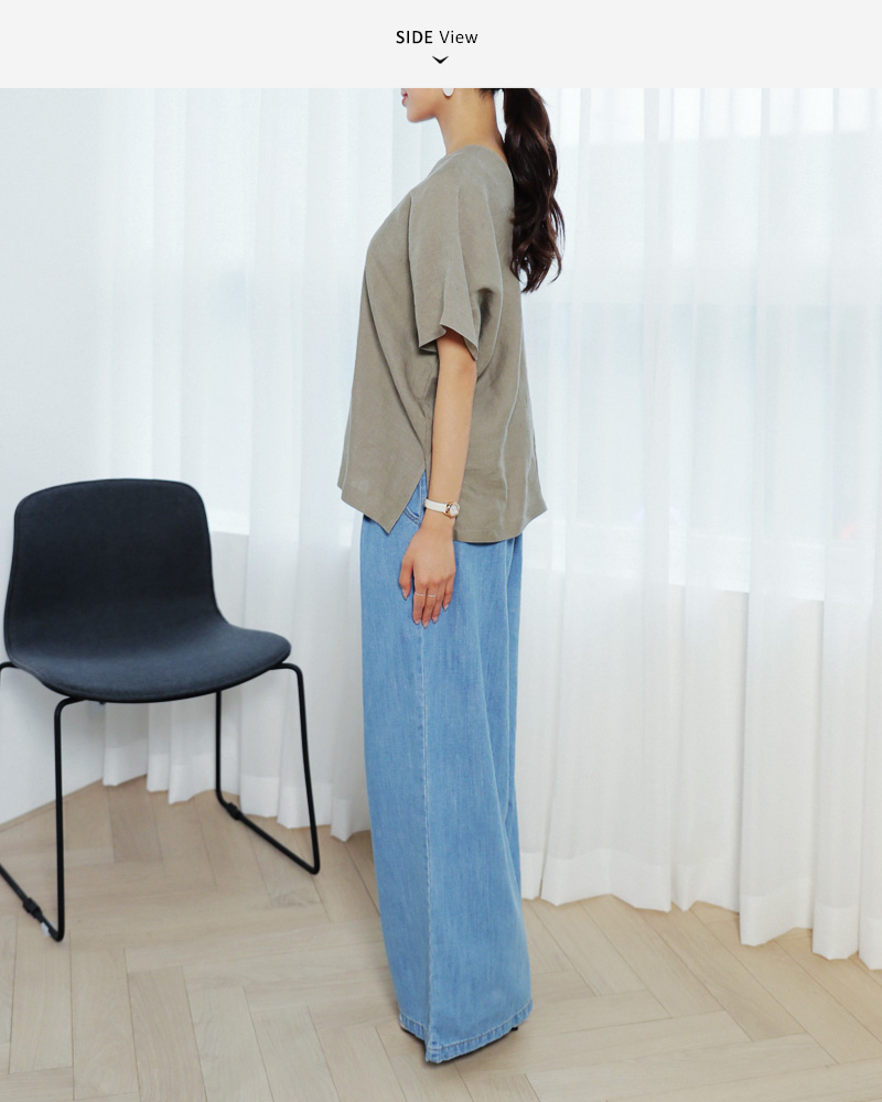 ツータックワイドデニムパンツ・全2色 | DHOLIC PLUS | 詳細画像23