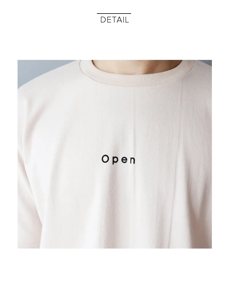 Open&Closeプリント半袖Tシャツ・全4色 | 詳細画像18