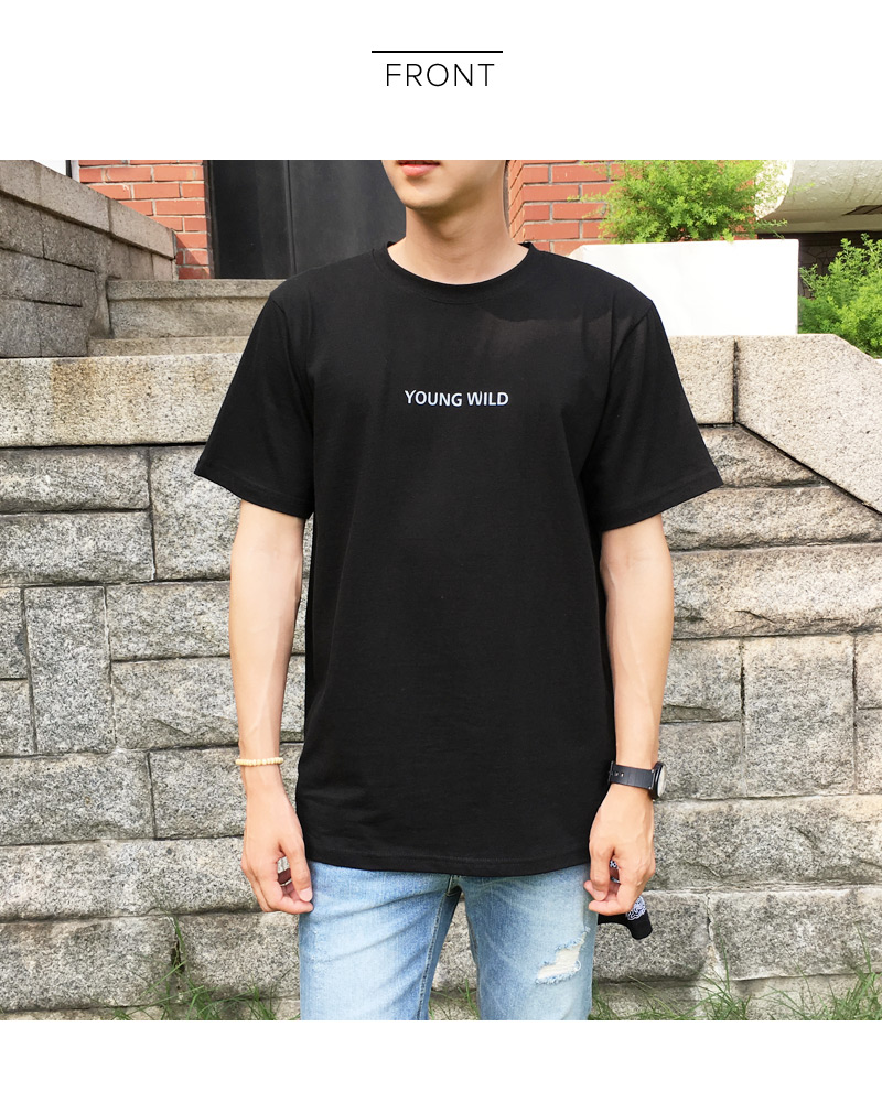 YOUNG WILDバックレタリングTシャツ・全3色 | 詳細画像17