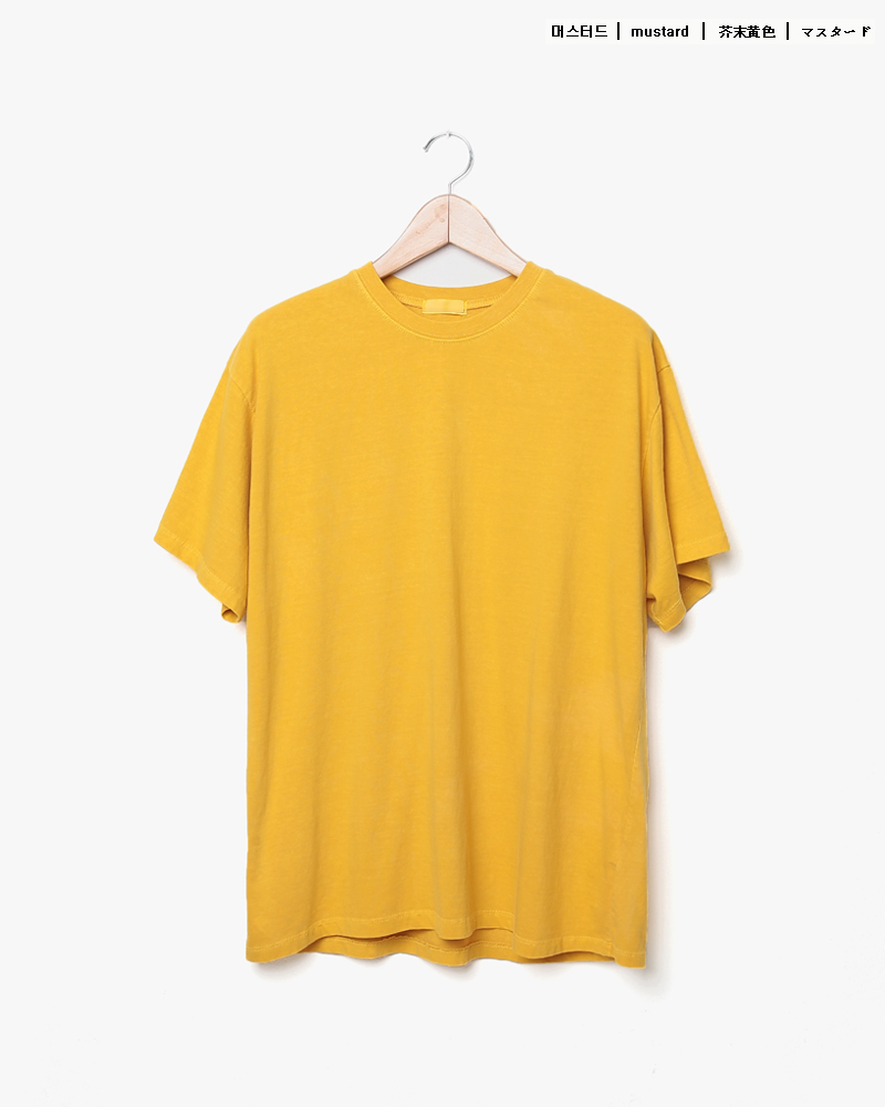 6COLORSピグメント半袖Tシャツ・全6色 | 詳細画像28