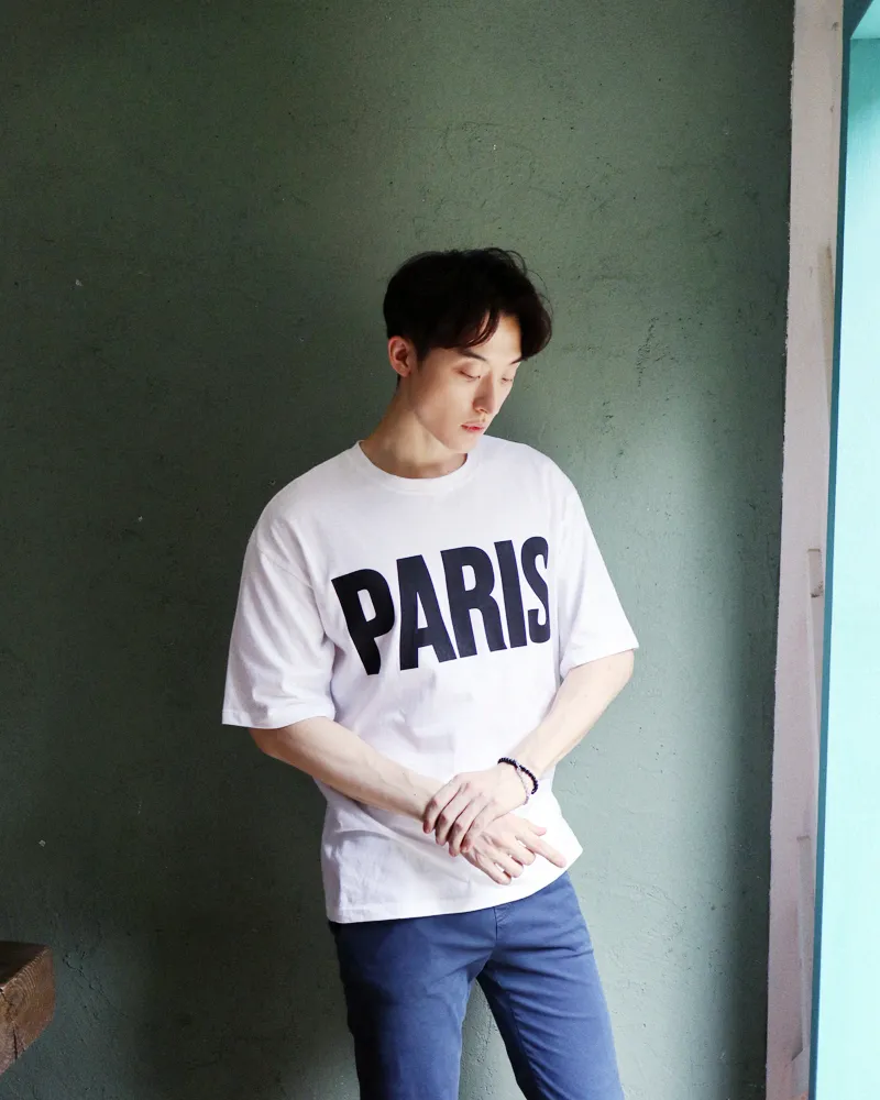 PARISハーフスリーブTシャツ・全2色 | 詳細画像6