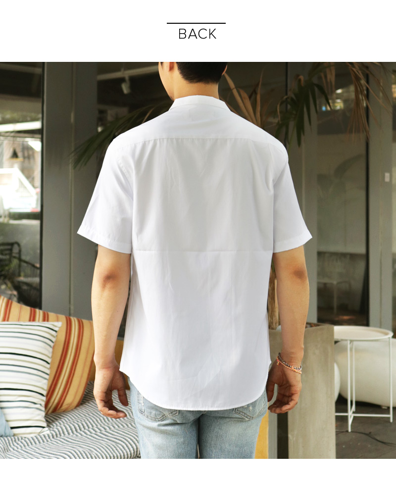 ダブルフラップポケットオープンカラーシャツ・全3色 | 詳細画像14