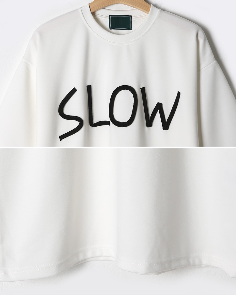 SLOWパッチハーフスリーブTシャツ・全2色 | 詳細画像18