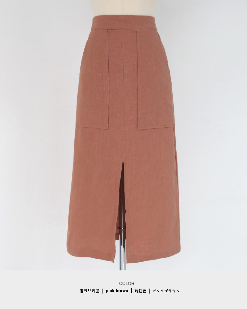 ビッグポケットスリットペンシルスカート・全3色 | DHOLIC | 詳細画像26