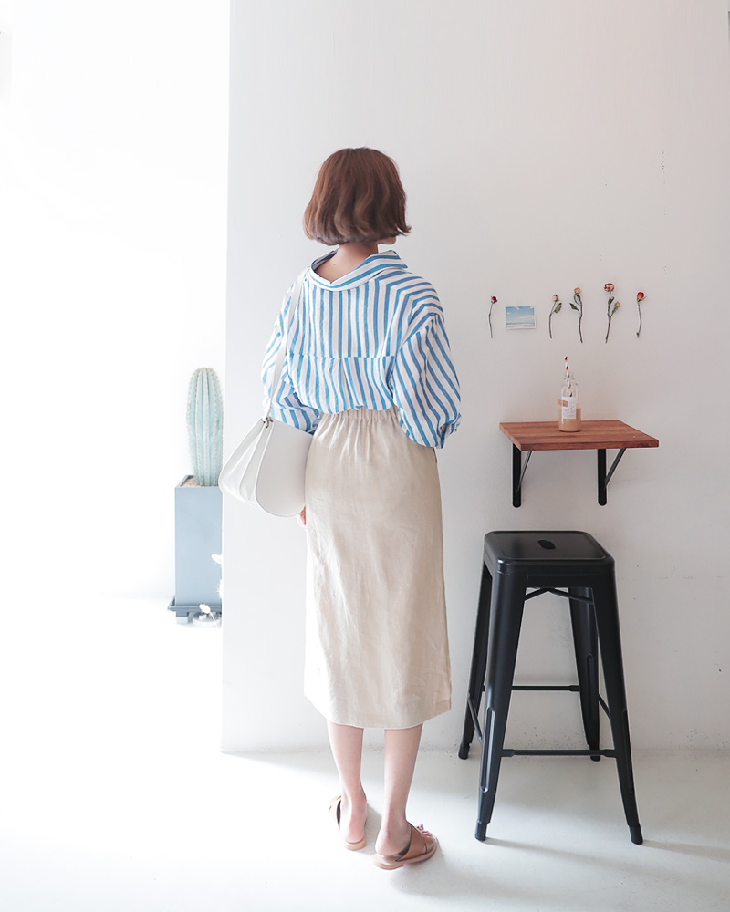 ビッグポケットスリットペンシルスカート・全3色 | DHOLIC | 詳細画像5