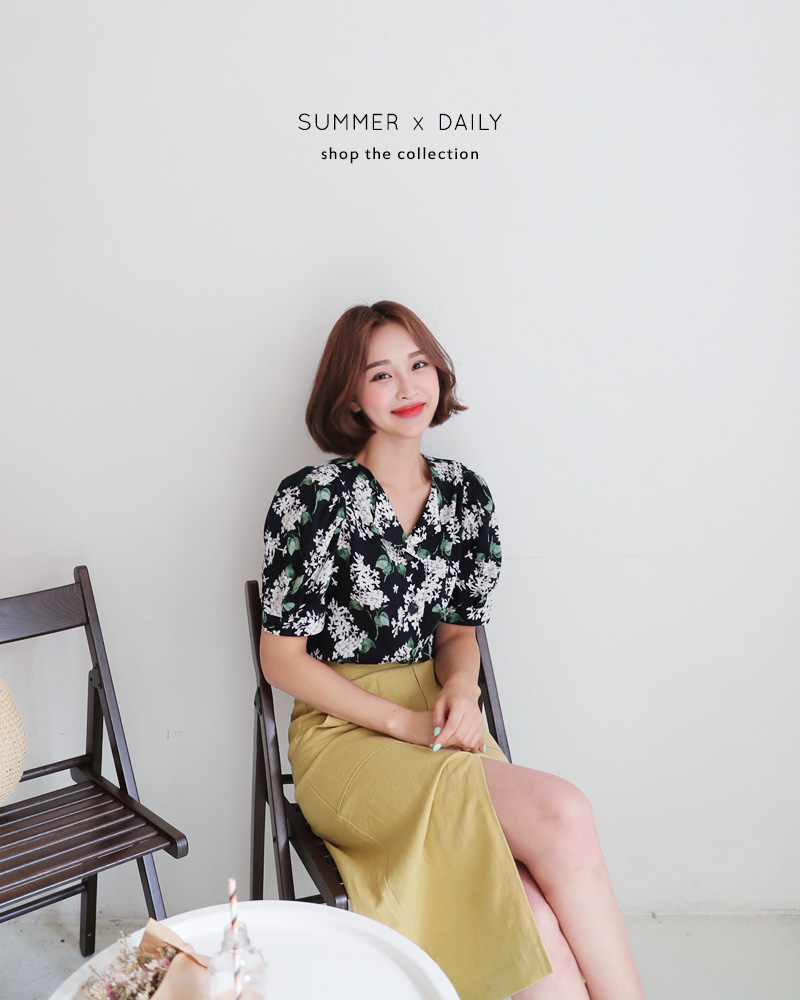 ビッグポケットスリットペンシルスカート・全3色 | DHOLIC | 詳細画像13