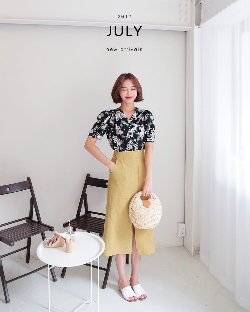 ビッグポケットスリットペンシルスカート・全3色 | DHOLIC | 詳細画像16