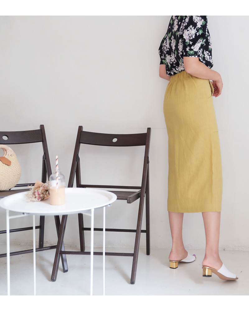 ビッグポケットスリットペンシルスカート・全3色 | DHOLIC | 詳細画像17