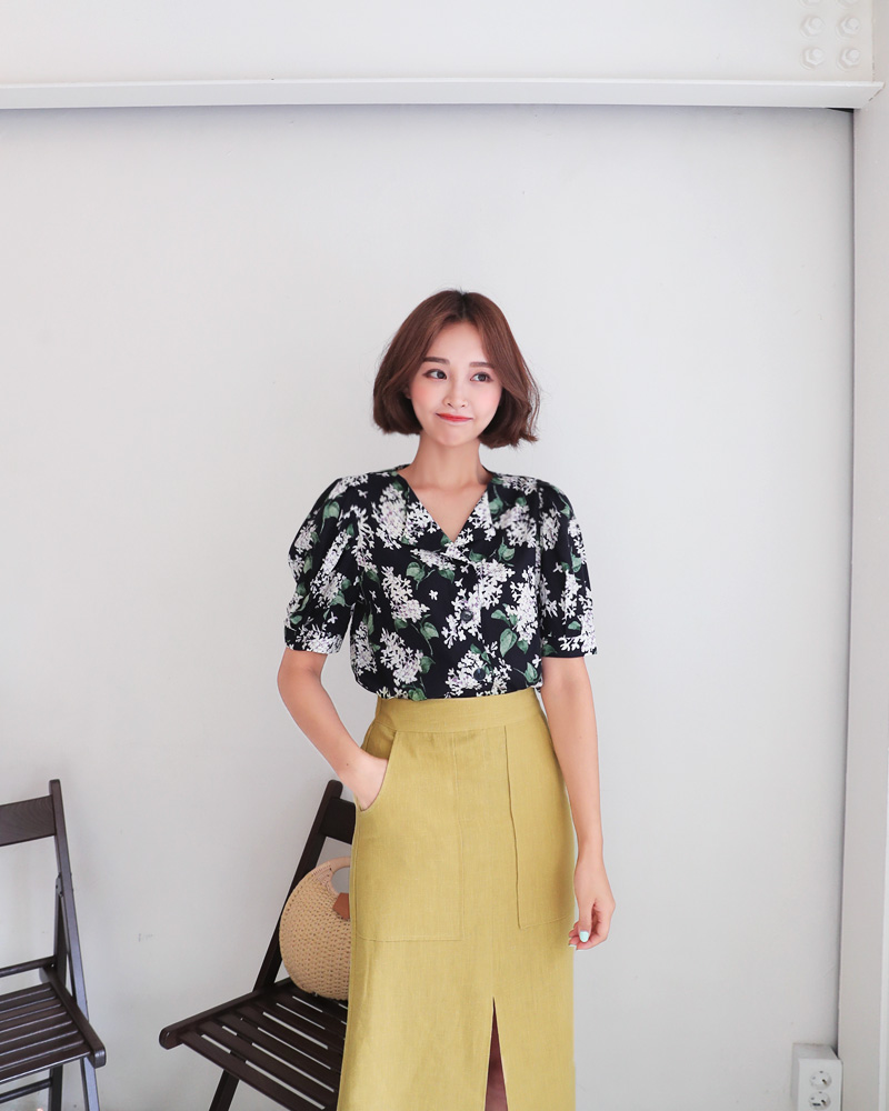 ビッグポケットスリットペンシルスカート・全3色 | DHOLIC | 詳細画像19