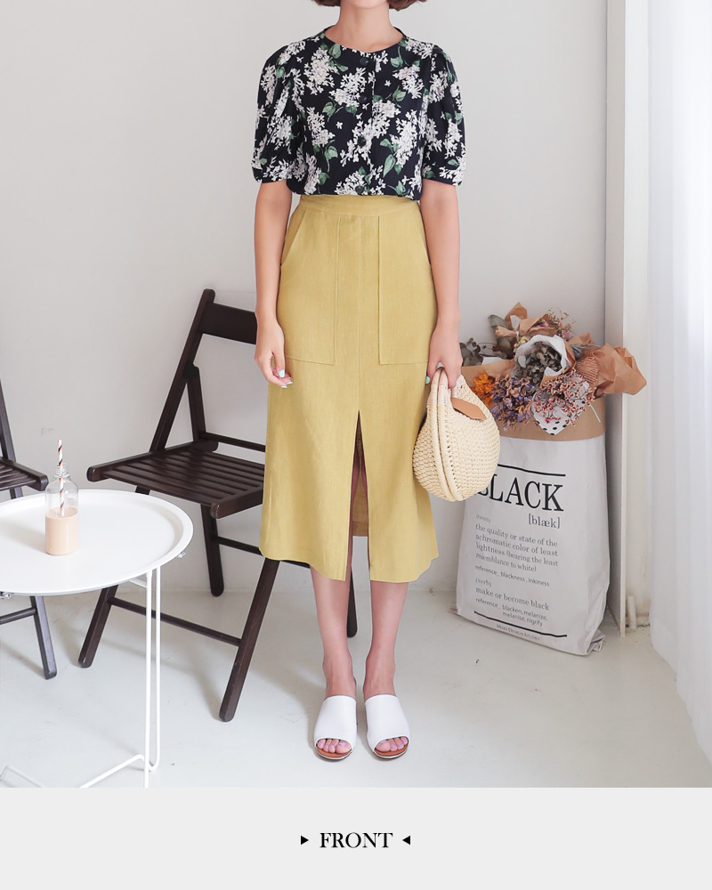 ビッグポケットスリットペンシルスカート・全3色 | DHOLIC | 詳細画像22