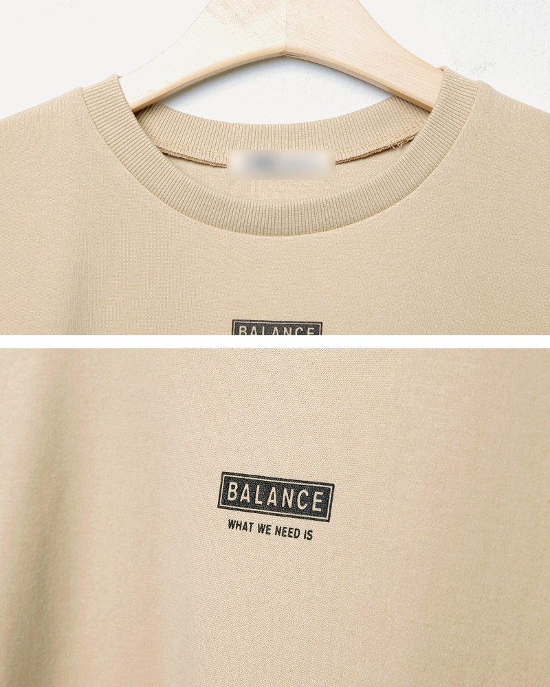 BALANCEボックスロゴレイヤードヘムTシャツ・全5色 | 詳細画像32