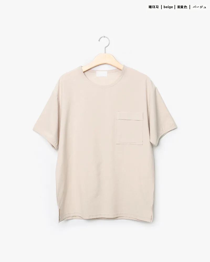 サイドスリットワンポケット半袖Tシャツ・全3色 | 詳細画像18