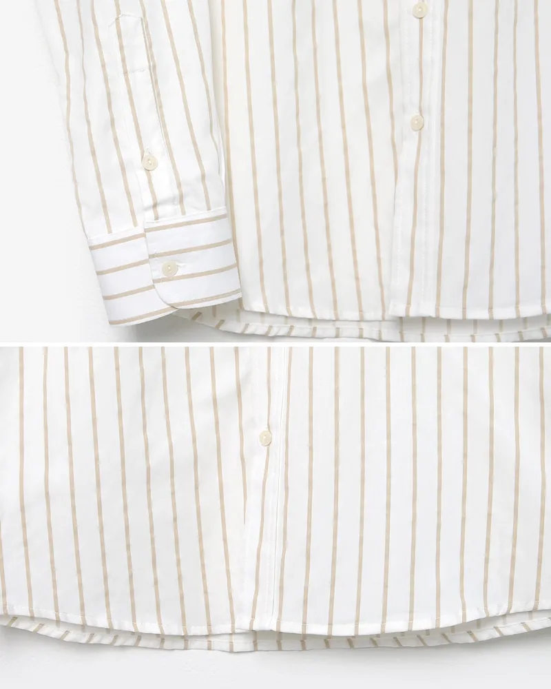 ペンシルストライプワンポケットシャツ・全2色 | 詳細画像28