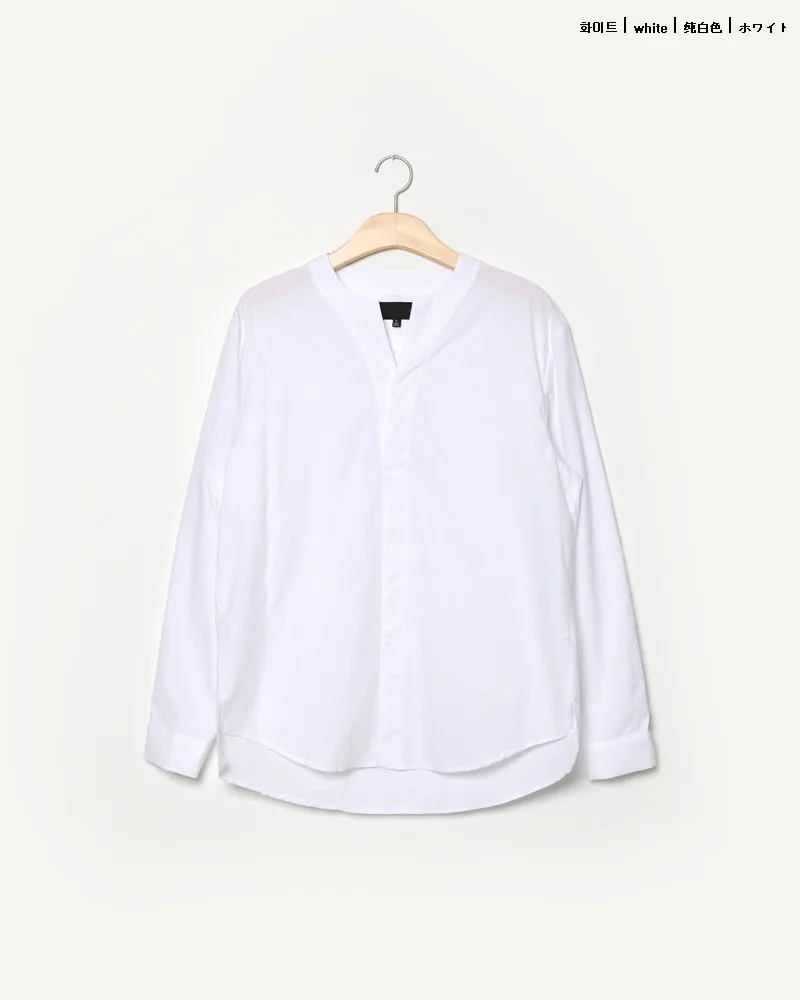 2TYPEアンバランスヘムスナップボタンシャツ・全4色 | 詳細画像20