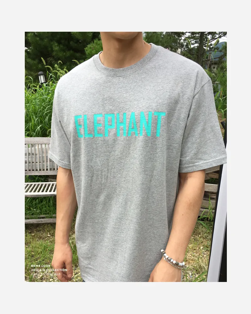 ELEPHANTレタリングプリントTシャツ・全3色 | 詳細画像10