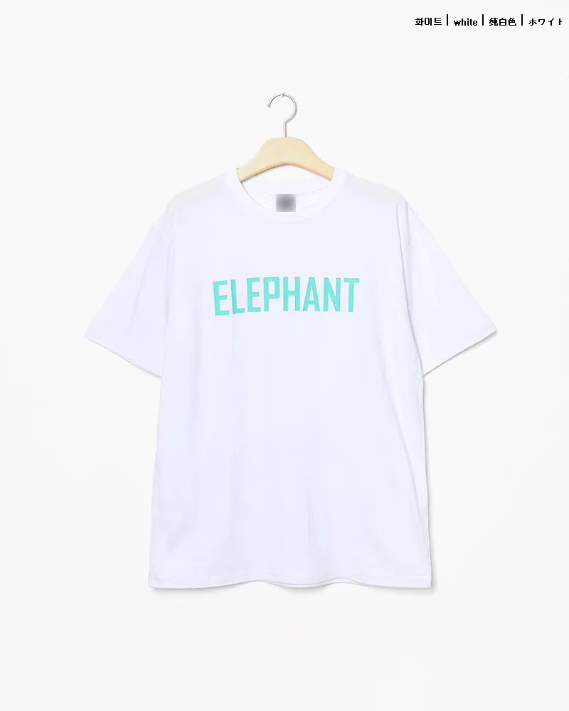 ELEPHANTレタリングプリントTシャツ・全3色 | 詳細画像21