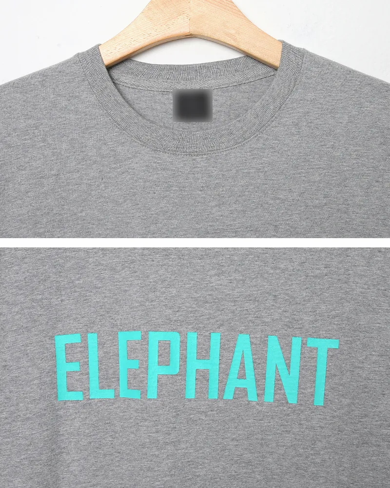 ELEPHANTレタリングプリントTシャツ・全3色 | 詳細画像22