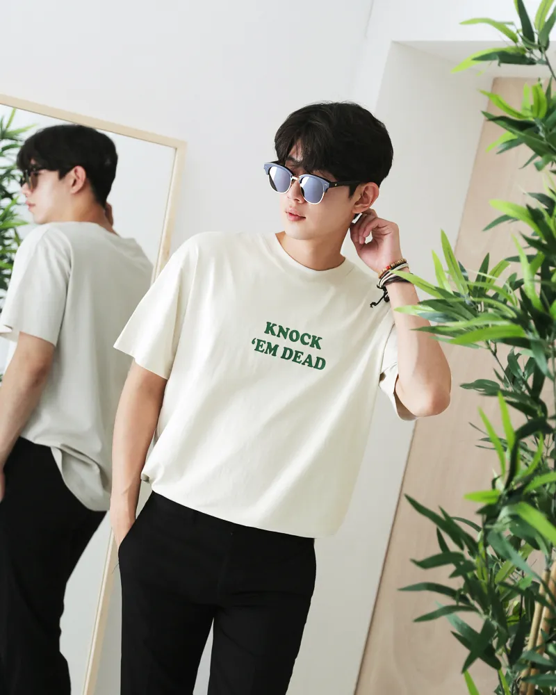 KNOCK ’EM DEADプリントTシャツ・全3色 | 詳細画像11
