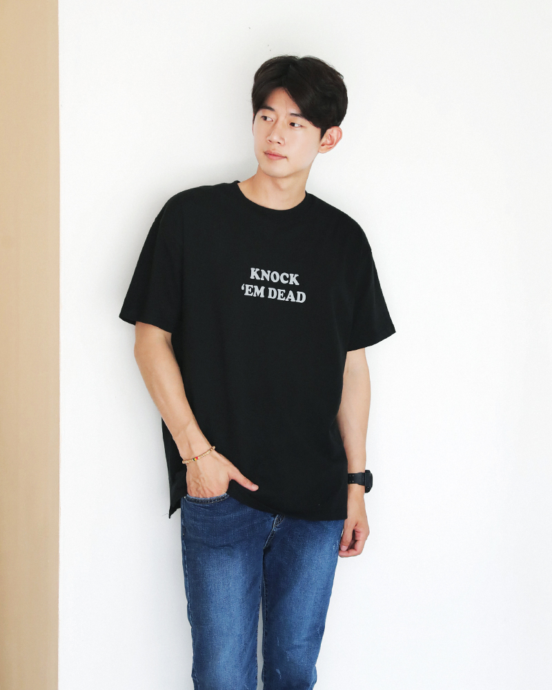 KNOCK ’EM DEADプリントTシャツ・全3色 | 詳細画像14